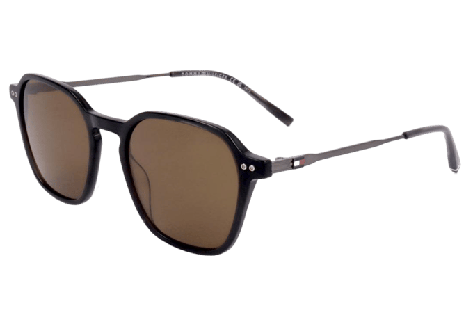 Tommy Hilfiger TH 2132/S Grey horn 53/20/145 MAN Zonnebrillen