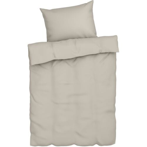 LIVARNO HOME Mousseline dekbedovertrek 140 x 200 cm (Beige)