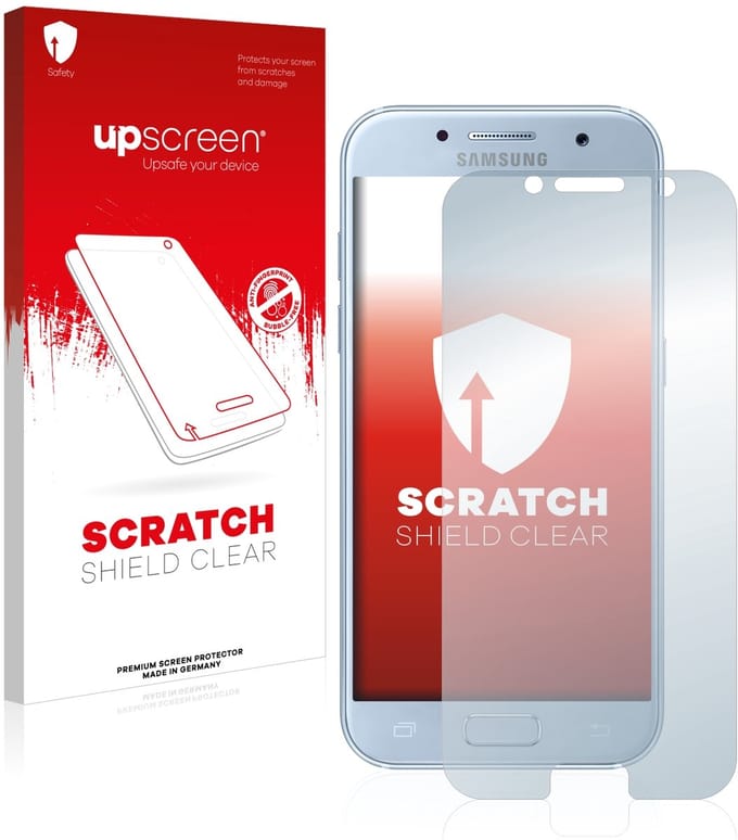 upscreen - Screenprotector voor Samsung Galaxy A5 2017 - Folie Beschermfolie transparant