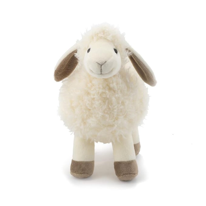 Zacht Schaap Wit Schattig Knuffeldier Realistisch 22Cm Wit Schaap Woondecoratie wit