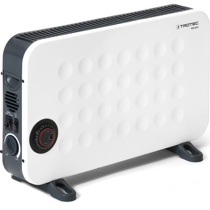TROTEC Elektrische kachel - Convector - TCH 26 E - tijdschakelaar - programmeerbaar - 3 standen - overhittingsbescherming - vorstbescherming