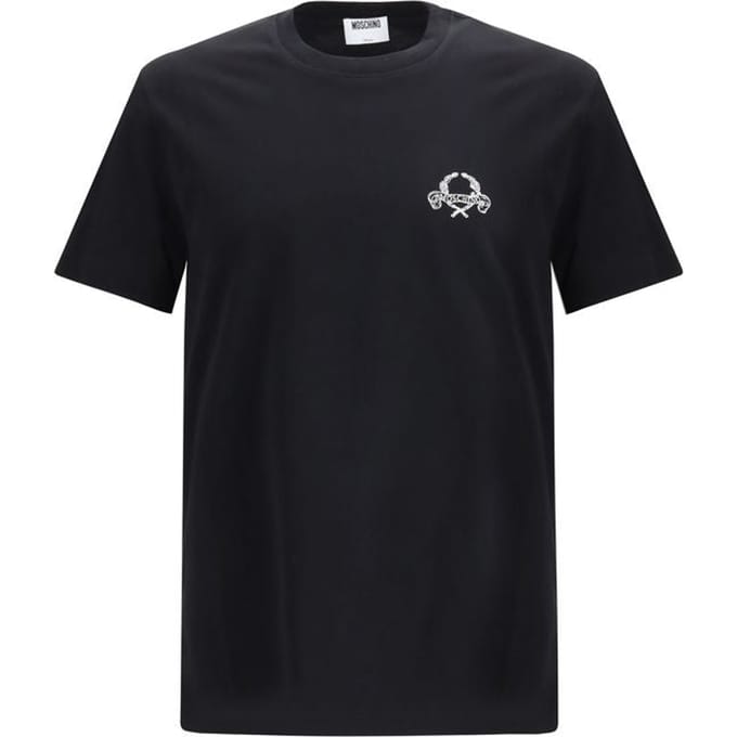 Moschino Zwarte Katoenen T-Shirt
