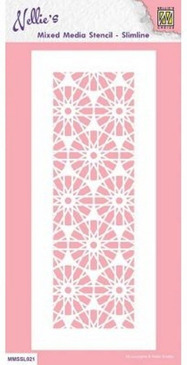 Nellie Snellen Stencil Slimline Size Crystal