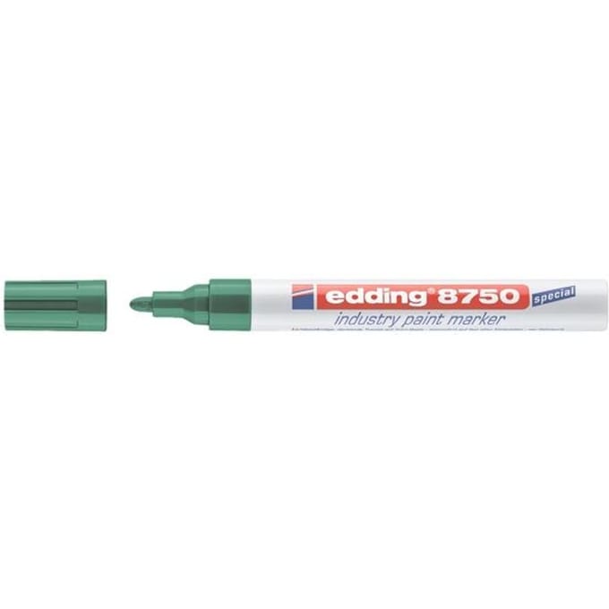 Paintmarker edding 8750 industrie  2-4mm groen
