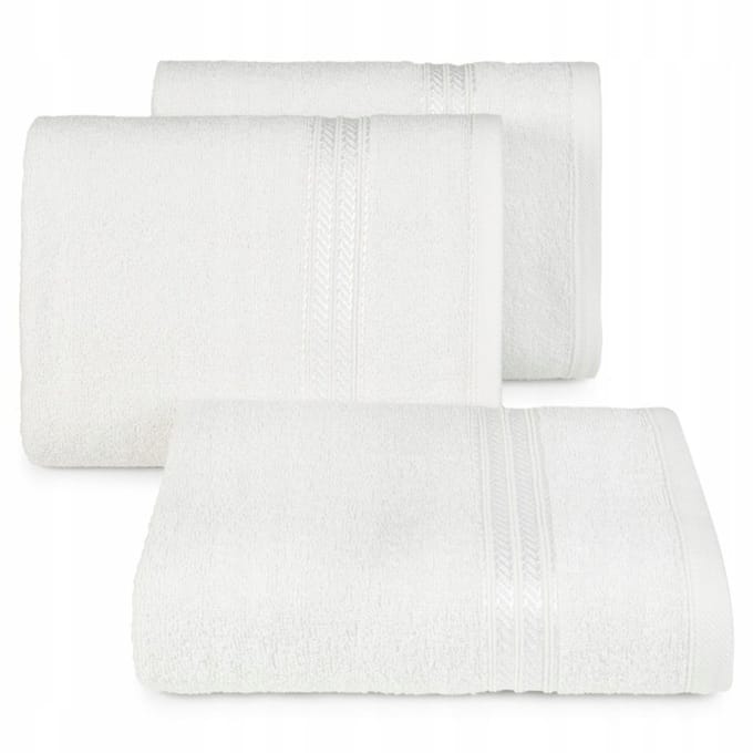 Luxe Katoenen Badhanddoek 70x140 cm Wit - Zacht & Absorberend