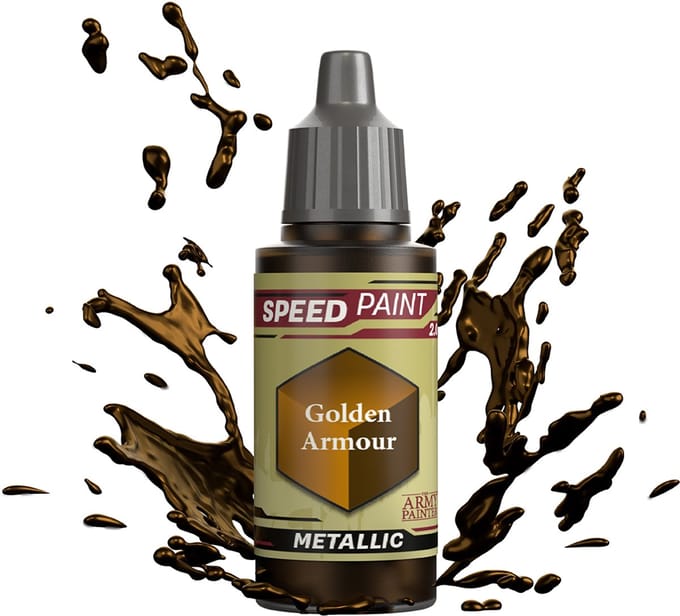 The Army Painter acrylverf Golden Armour metallic modelbouw 18 ml.