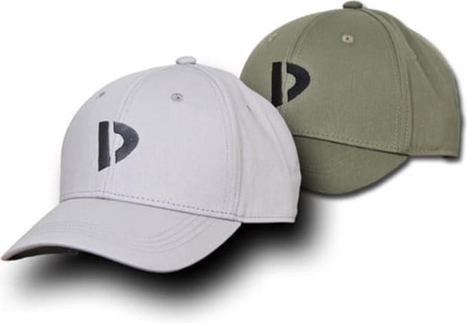 2-Pack Donnay - Baseball Caps - Light grey/Army (638) - maat Volwassen