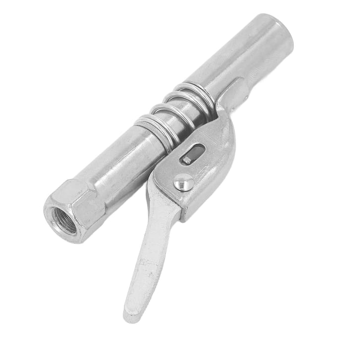 Vetspuit Koppeling Minimum Hoge Druk Snelontgrendeling Lock Tip Olie Injectie Mondstuk gray