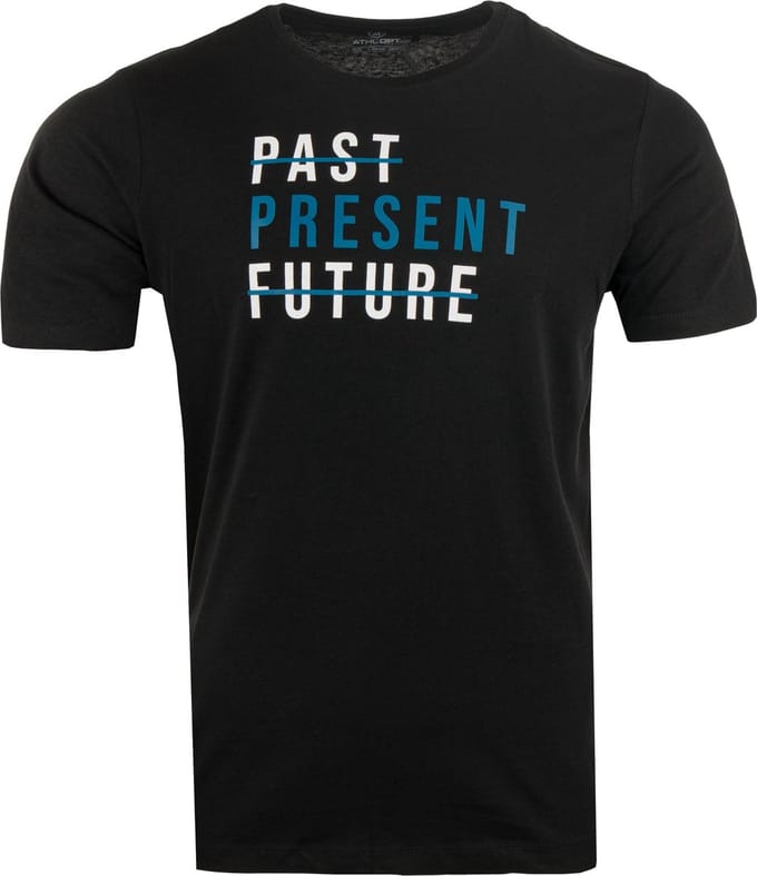 Heren T-shirt Athl. Dpt Morgan Zwart - M