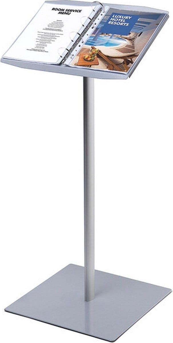 Ringbinder Menustandaard 2x A4 - Syna MBCLIP2XA4