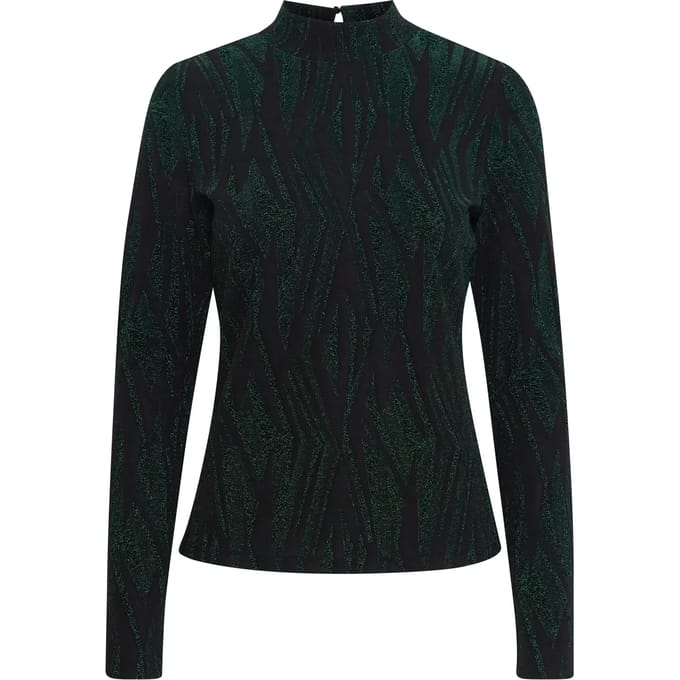 Damesblouse met lange mouwen Pulz Jeans Lucia