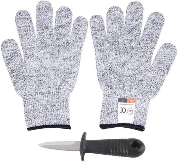 Oestermes - Oester Openende Handschoenen - Slijtvaste Kit - Geschikt