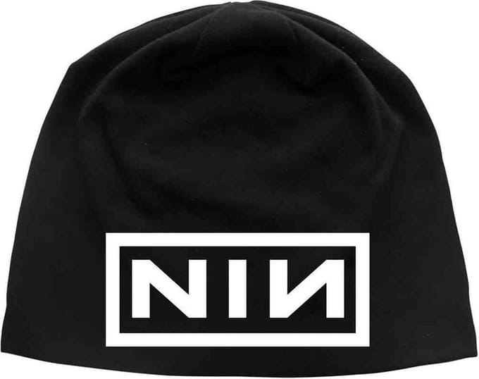 Nine Inch Nails - Logo Beanie Muts - Zwart
