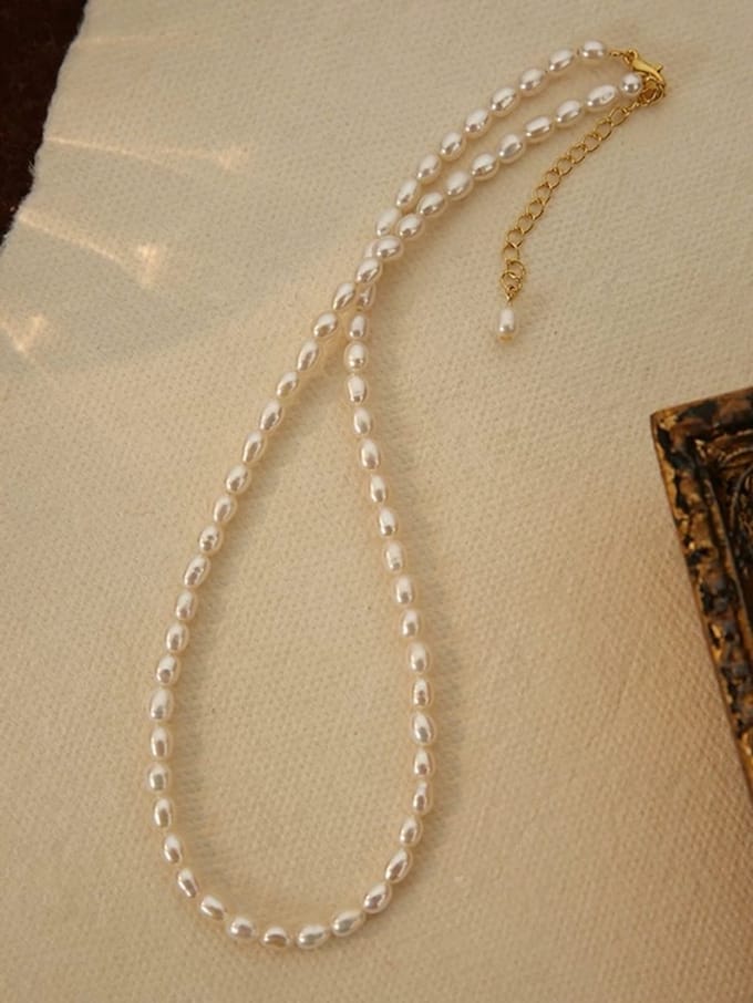 Tijdloze Parelketting met OT-sluiting
