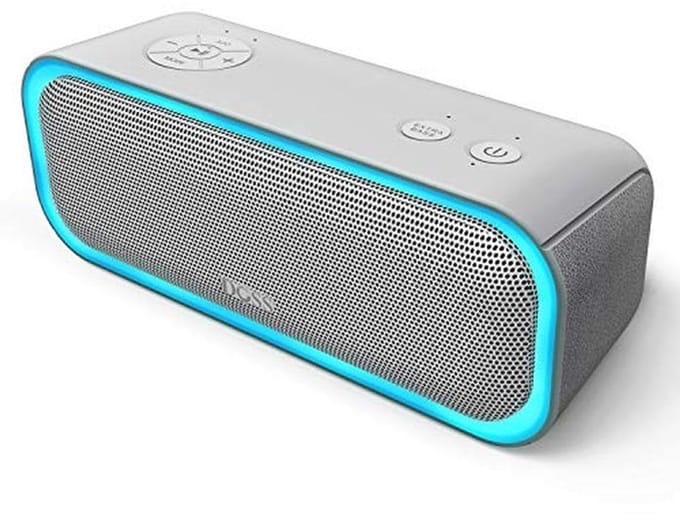 Bluetooth 4.2 Luidspreker met 20W Geluid en LED Verlichting