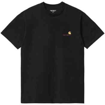 Carhartt WIP American Script T-Shirt zwart
