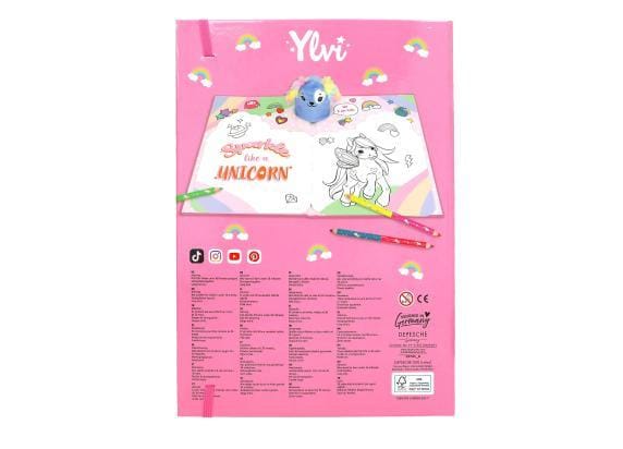 Depesche Ylvi Unicorn Fun kleurboek Kleurboeken