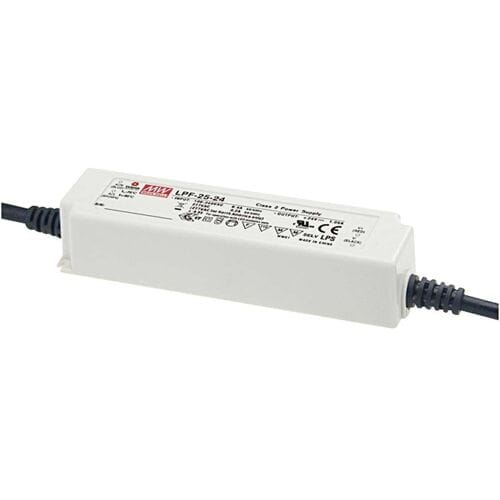 MEAN WELL LPF-25-24 LED-driver, LED-transformator Constante spanning, Constante stroomsterkte 25.2 W 1.05 A 13.2 - 24 V/DC Niet dimbaar,...