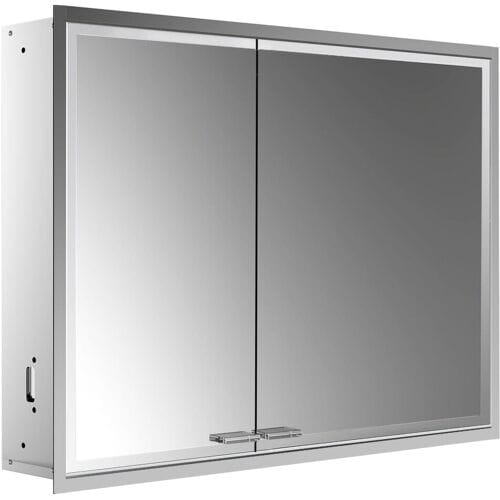 Emco asis prestige 2 LED light mirror cabinet 91.5 cm, without light system, wide door right 989707104