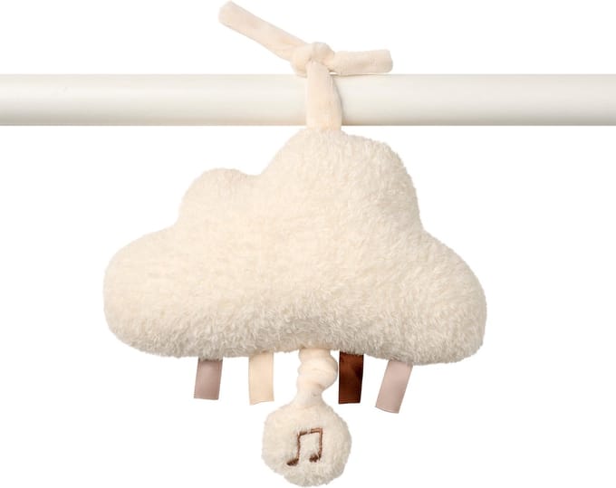 Nattou TEDDY Muziek Knuffel - Wolk - 15 cm - Ecru