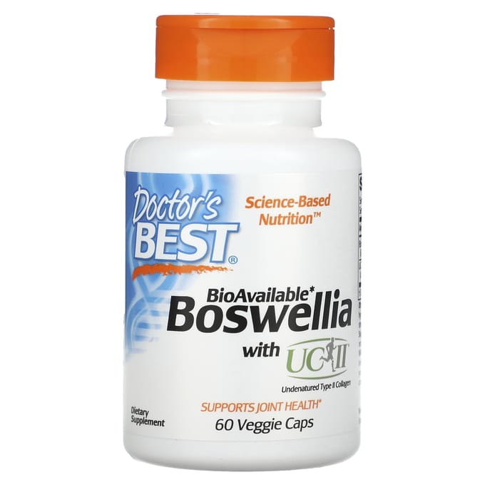 Doctor'S Best, Boswellia Uc Ii, Plantaardige Capsules 60