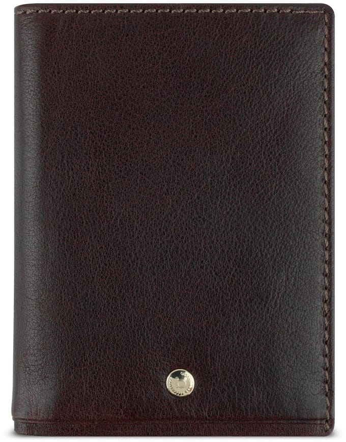 bugatti kaarthoes Neaples Upright Wallet Brown donkerbruin