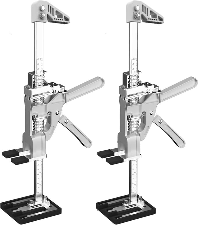 Multifunctionele Meubelhefkrik 39 cm - Set van 2 Arbeidsbesparende Armkrikken voor Installaties