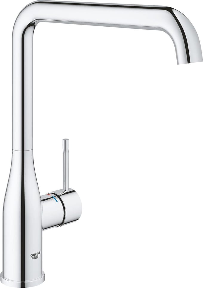 GROHE Essence Keukenkraan - Hoge uitloop - Flexibel 0°/150°/360° draaibereik - Chroom