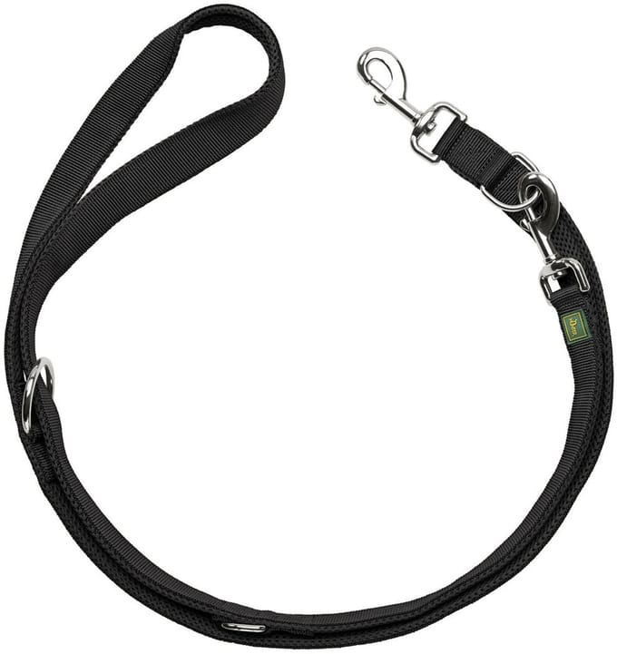 Hunter - Hondenriem DIVO UP - Verstelbaar - Zwart - 1.5x200cm