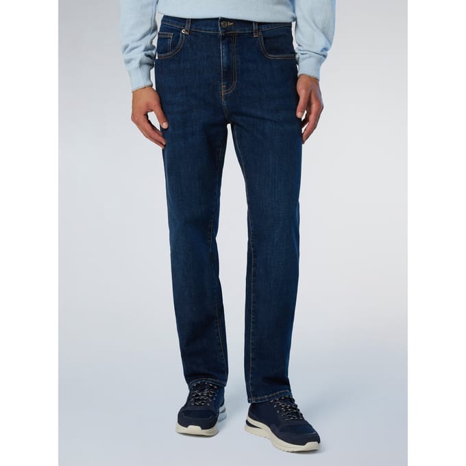 North Sails Spijkerbroek Gestreept gerecycled denim