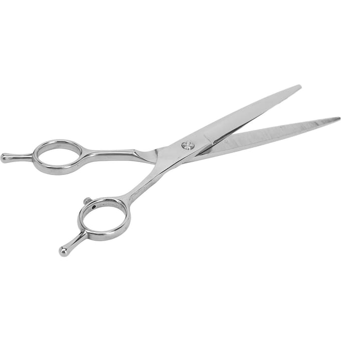 Haarkniptang Rechte Kappersschaar Roestvrij Staal Gereedschap voor Thuis Salon white