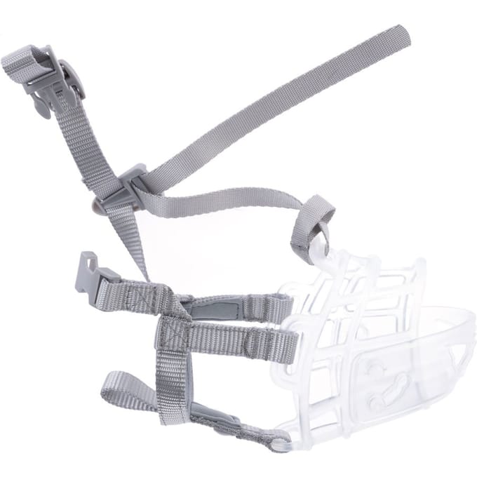 Nomad Tales Calma Transparante muilkorf maat M Hondenaccessoires