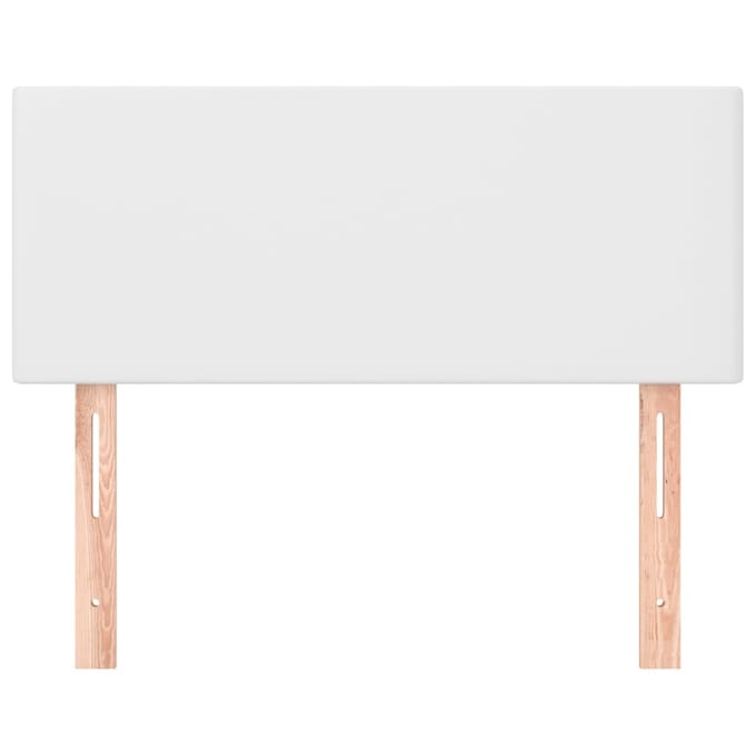 vidaXL - Hoofdbord - 100x5x78/88 - cm - kunstleer - wit
