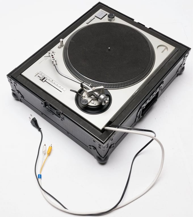 Magma Multi-format Turntable Case II universele flightcase zwart