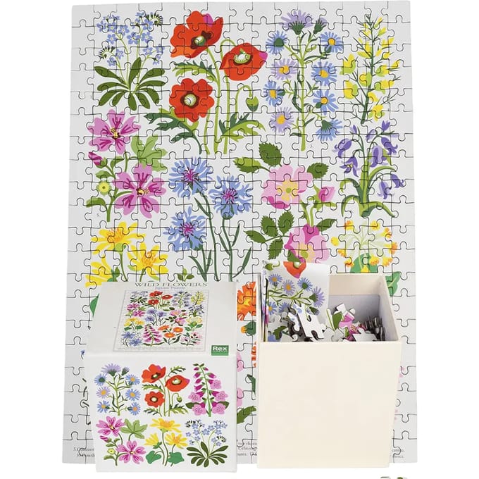 300 stukjes puzzel Rex London Wild Flowers