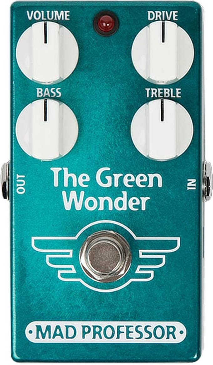 Overdrive effect pedaal Mad Professor MP-TGW The Green Wonder