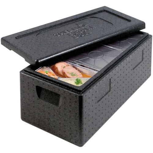 (2 stuks) THERMO FUTURE BOX Thermobox MENU 3 - 28 liter - Zwart