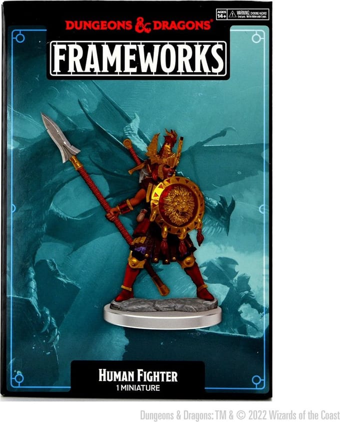 D&D Frameworks Human Fighter Female
