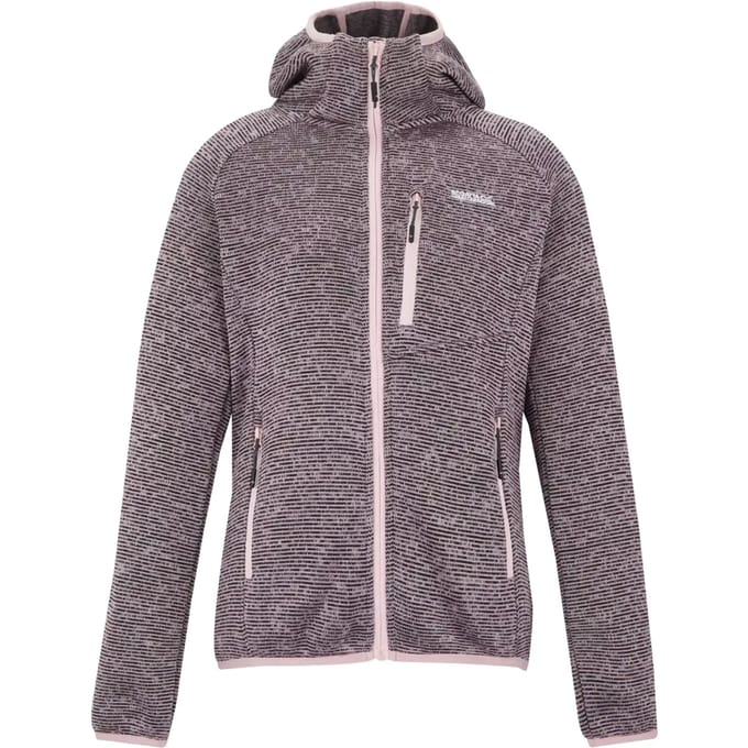 Dames Newhill Fleece hoodie met volledige ritssluiting en isolerende eigenschappen