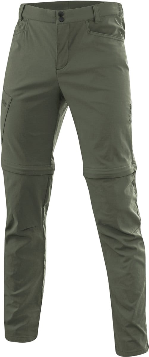 Loeffler afrits wandelbroek M Zip-Off Trekking Pants CSL - Olijfgroen
