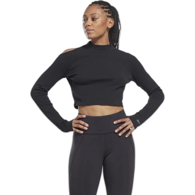 Dames t-shirt met lange mouwen Reebok