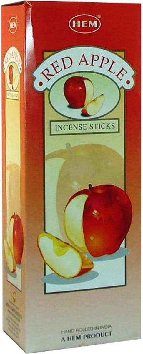 HEM Wierook - Red Apple - Slof (6 pakjes/120 stokjes)