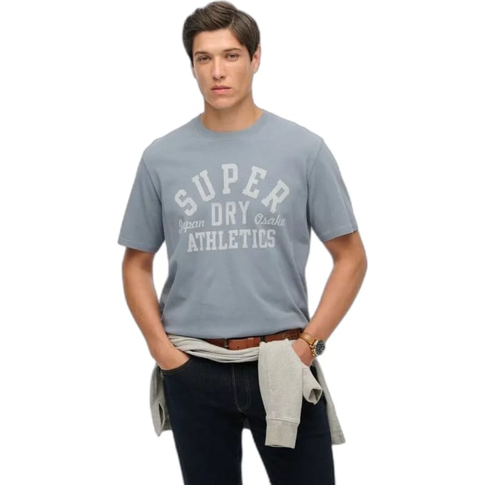 Superdry Vintage Athletic Essential Graphic Shirt Heren - Maat M
