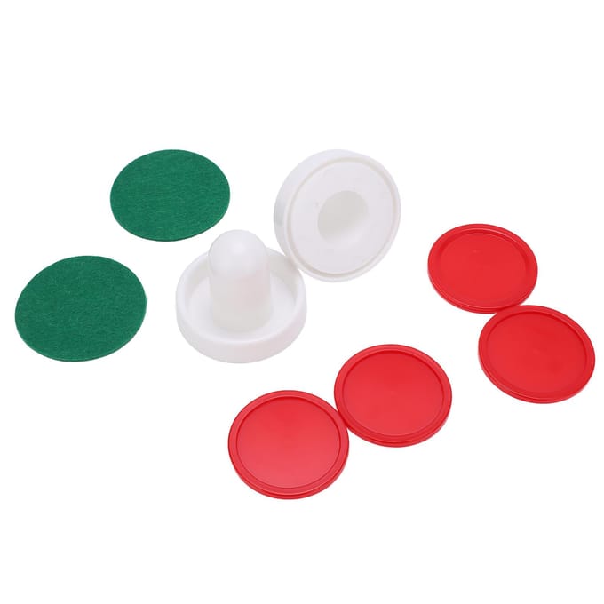 60mm Tafelhockey Pushers Set Ergonomisch Ontwerp Hockey Keepers Speltafels Accessoires red