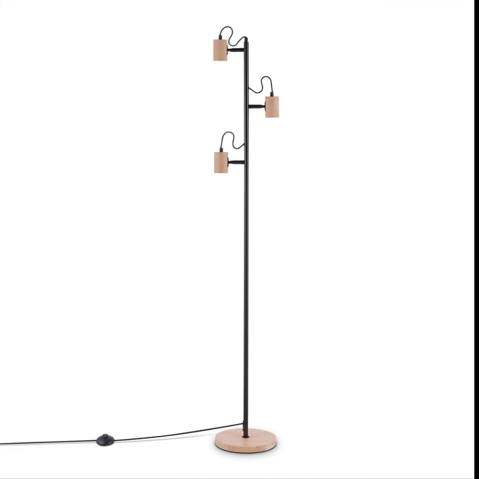 Vloerlamp Orim bruin