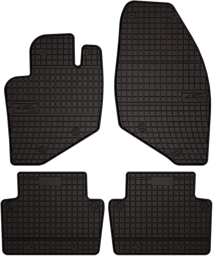 Wielganizator SolidPRO - Rubber Automatten - Volvo V70 II (2000-2007) - Zwarte - Pasvorm