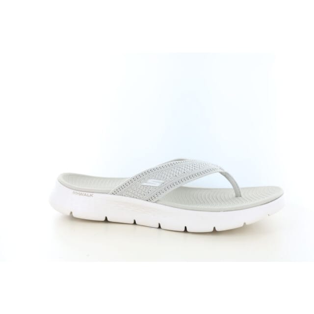 Skechers Go Walk Flex Sandaal - Holly, Dames beige slippers 39 beige