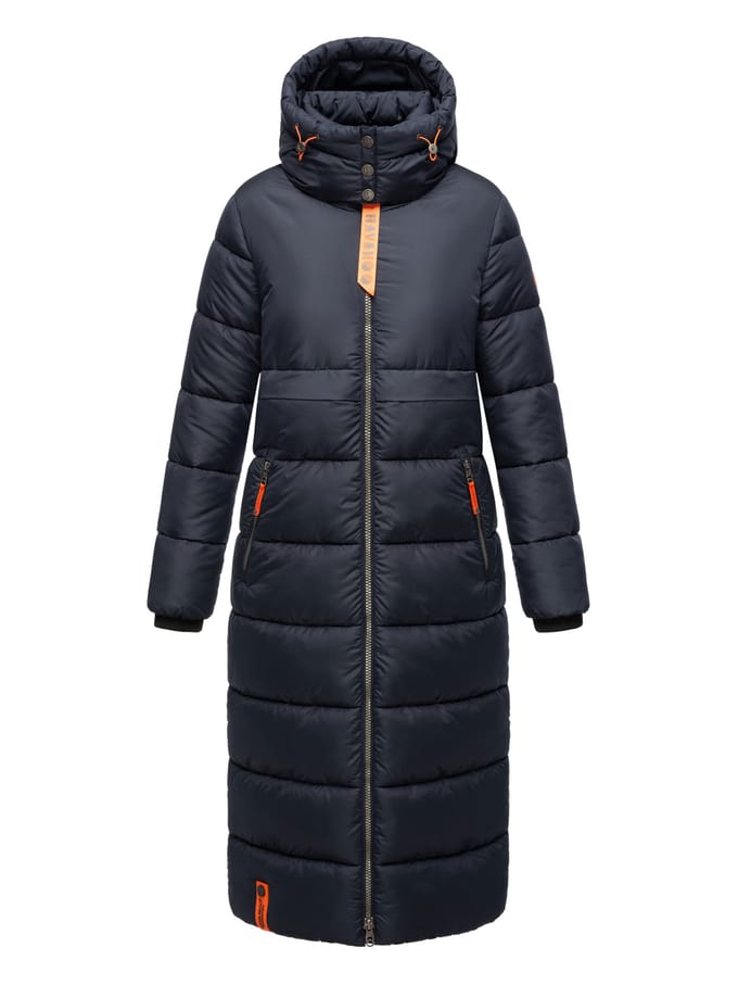 Navahoo dames gewatteerde wintermantel Kristallblume – Warm & Trendy
