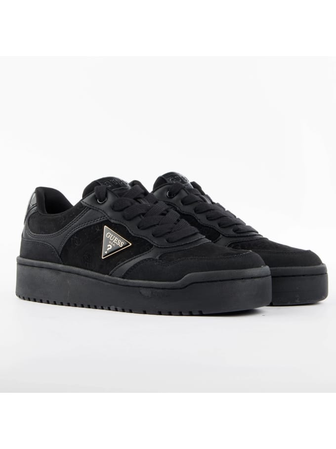 Guess Miram 9 Sneakers Laag - Zwart - Maat 36