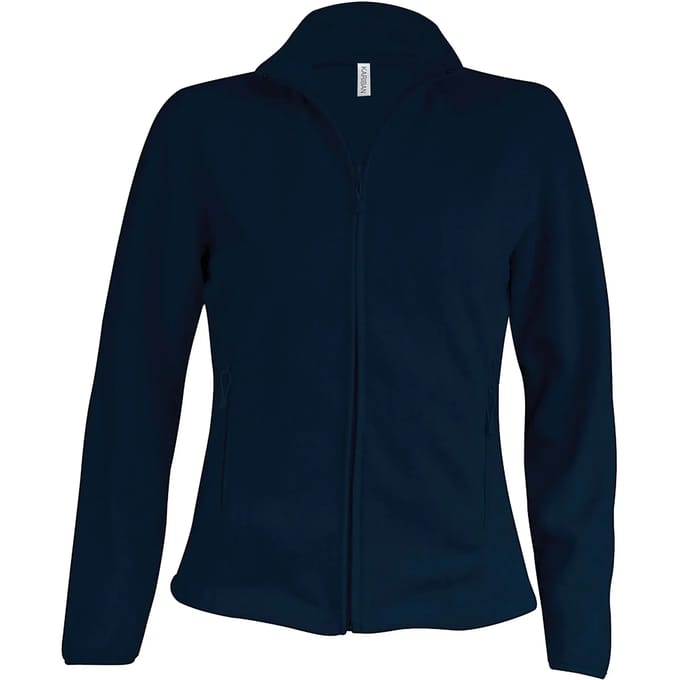 Kariban Microfleece met rits dames K907 - Navy - S